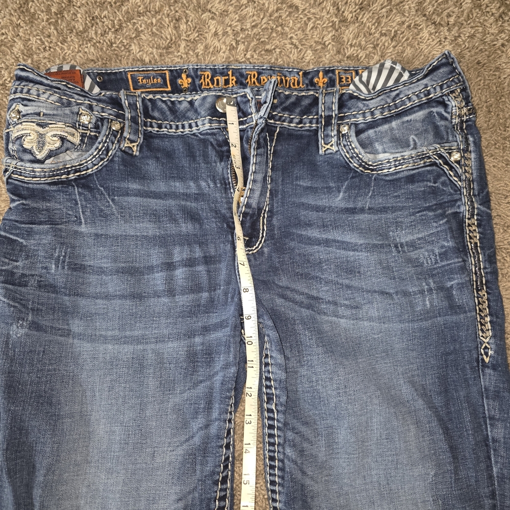 Rock Revival Blue Boot Cut Jeans